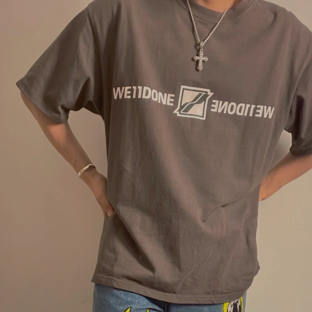 Welldone Gray T Shirt Size S Unisex